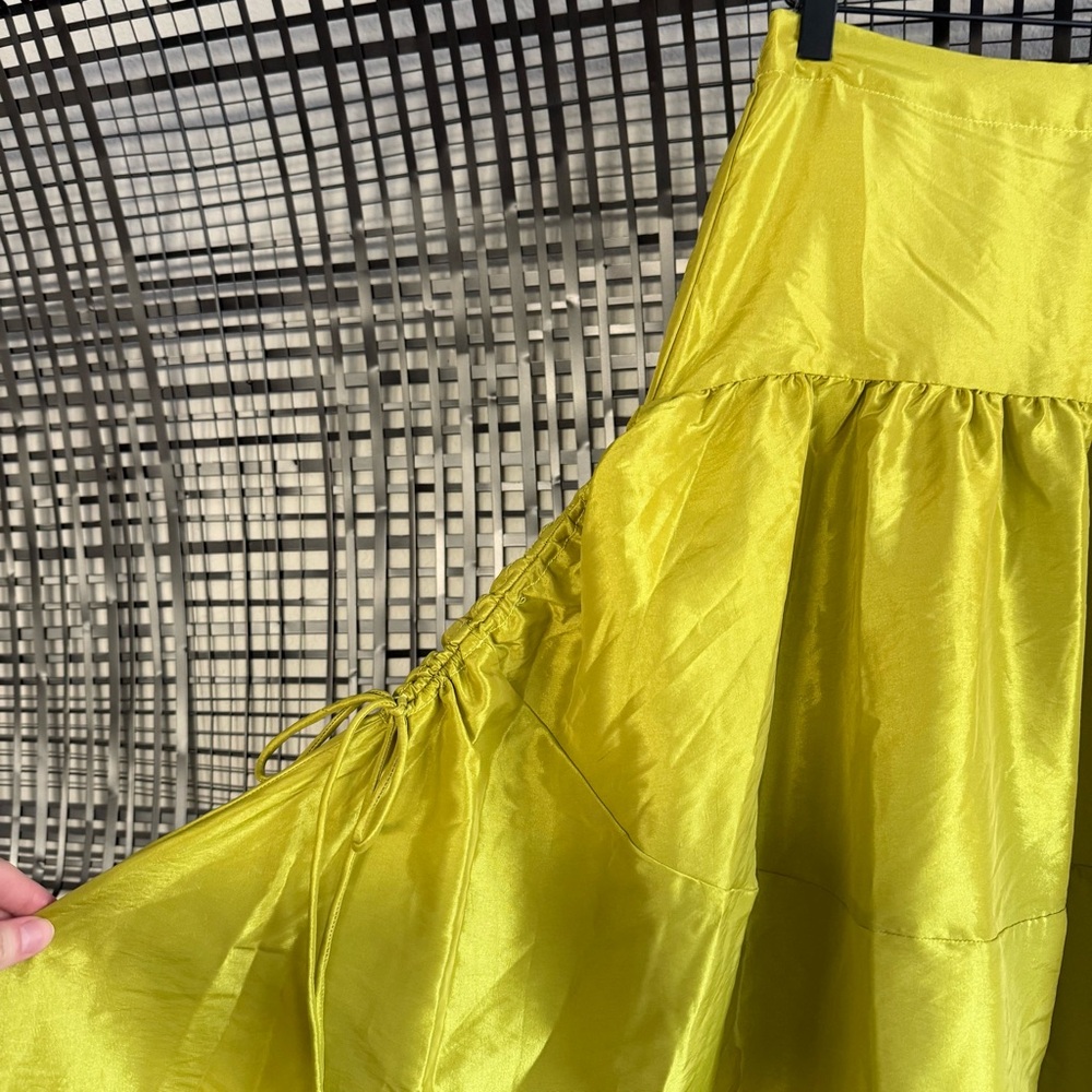 Free people Emery drop waist taffeta skirt - Picture 4 of 10